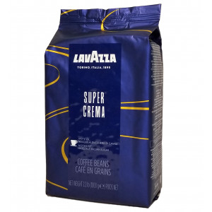 Кофе Lavazza Super Crema в зернах 1 кг